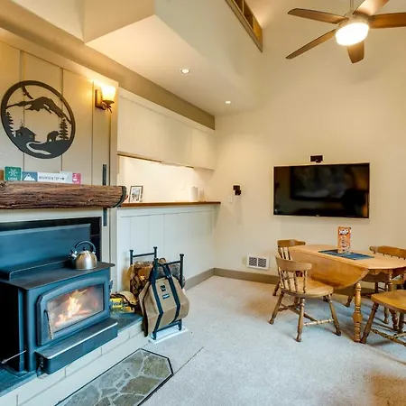 Mountain Condo With Fireplace In Kirkwood Ski Resort